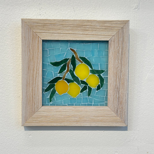 LEMONS - mosaic by Vaiju Saraf