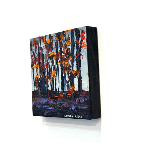 'Embers in the Forest" - Artist Sarita Kamat|3413