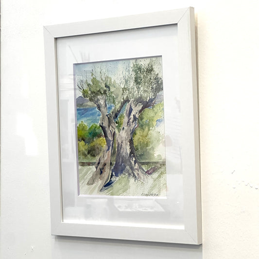 San Savino -Watercolor - by Diane Kotin
