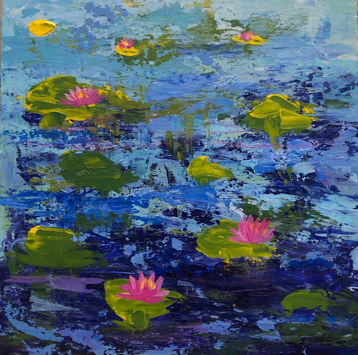 09-02-2025 5:00 pm to 7:00 pm - PAINT WATERLILIES WITH SARITA KAMAT