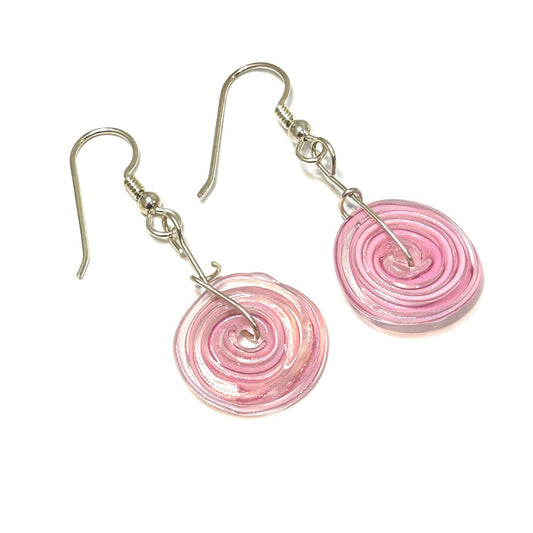 Pink Disc earrings - Terry Nugent|3726
