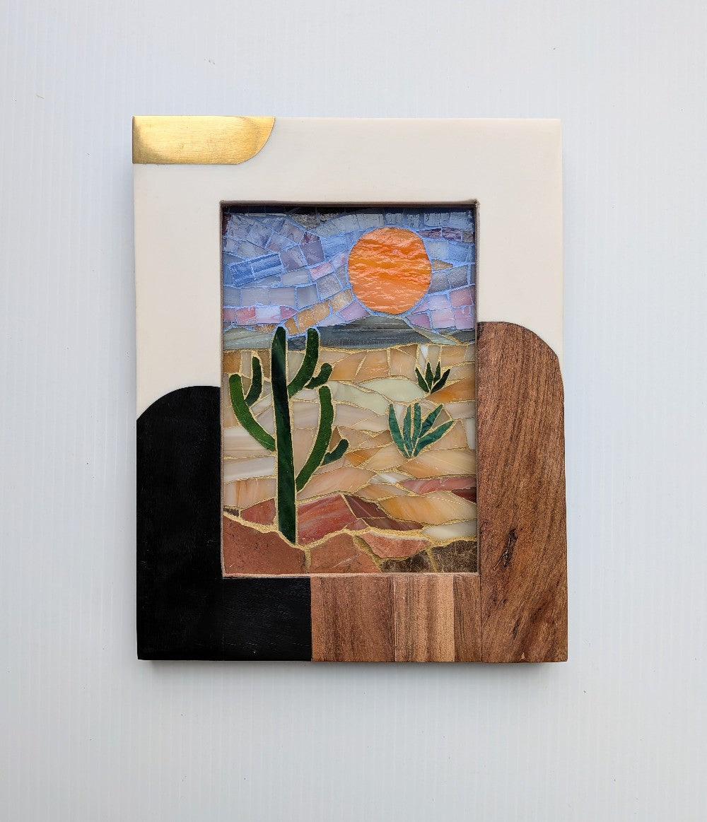 Desert sunset - by Vaiju Saraf|5013