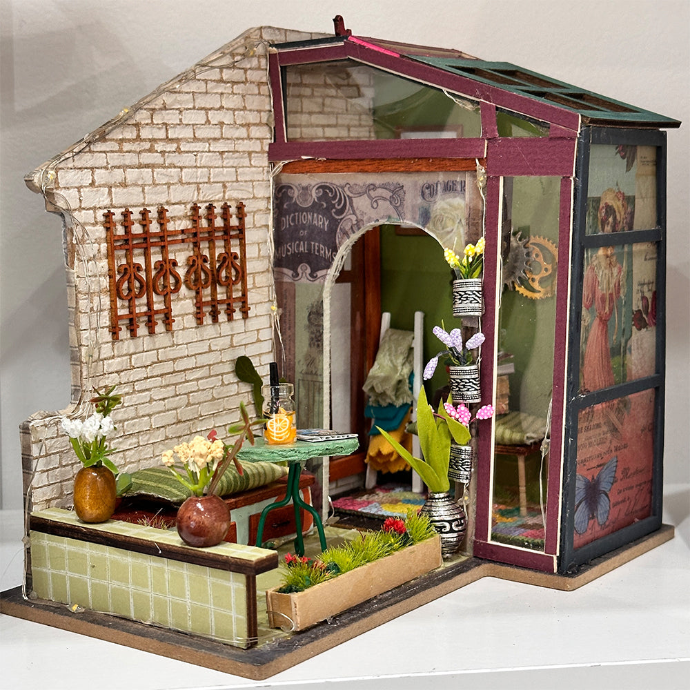 miniature home by Kathleen Toledano