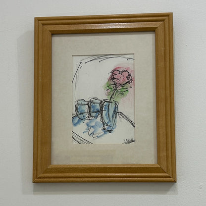 Three Vase One Flower - By Bob Leopold|5402