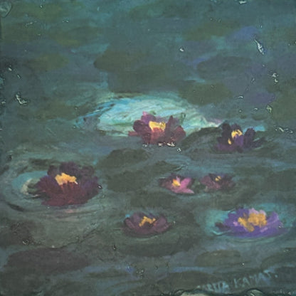 The Waterlily Pond Coaster - Made at Artem|4430