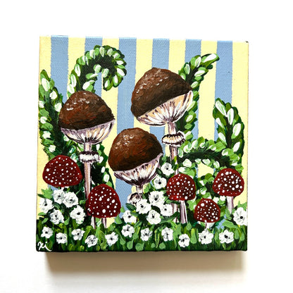 Mixed Button Blue 6x6 - by Emma Campbell|3911