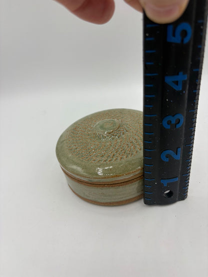 Small Decorative Covered Dish - Artist: Neal Stamell|3426