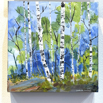 The Birch Forest #41 - by Sarita Kamat|4317