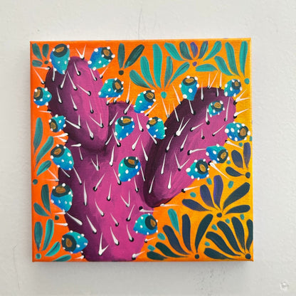 Purple Nopales - By Jaqui Almaguer|4243