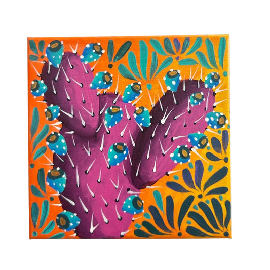 Purple Nopales - By Jaqui Almaguer|4243