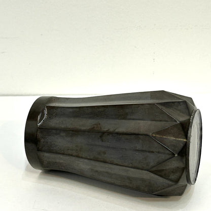 Charcoal Geometric Concrete Vase - Hirman Ahmed|5579
