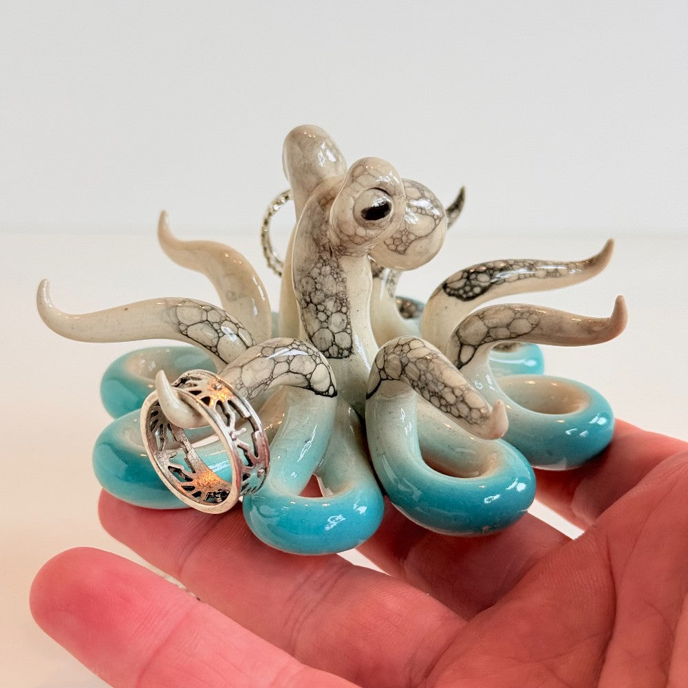 Octopus Ring Holder by Tim Mikus|5273