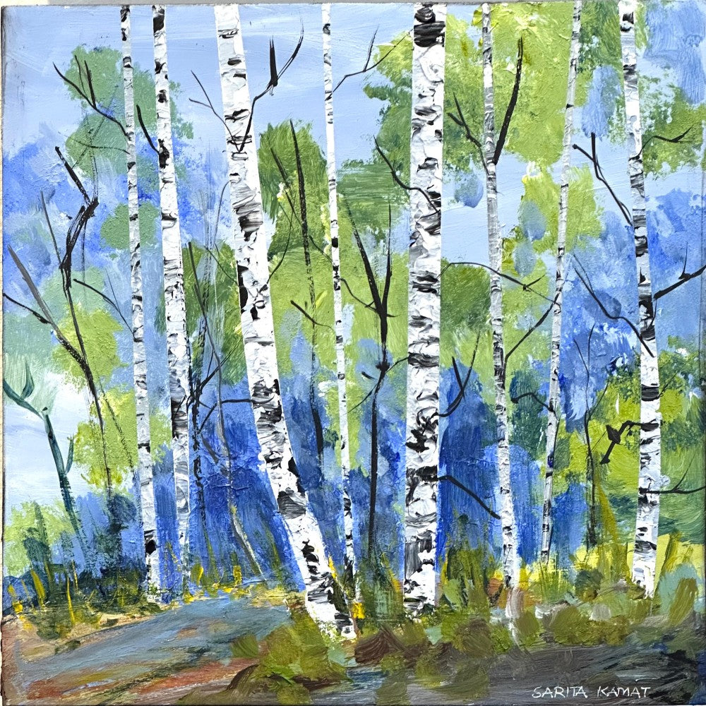 The Birch Forest #41 - by Sarita Kamat|4316