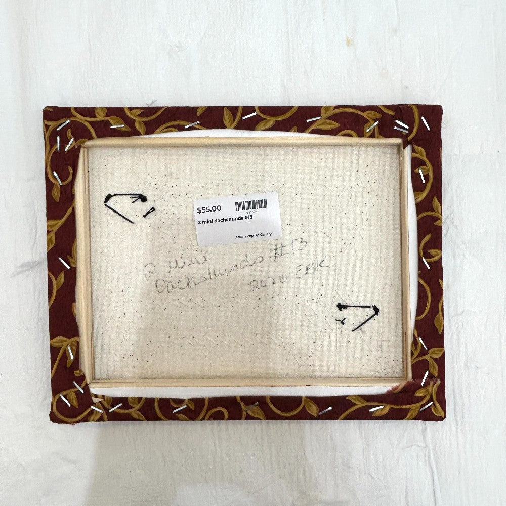 2 mini dachshunds #13 - by Erin Kennealy|3658