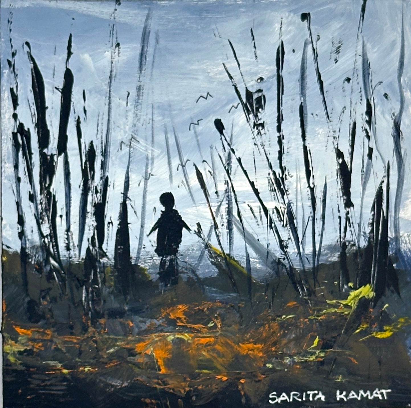Where Silence Walks - Artist Sarita Kamat