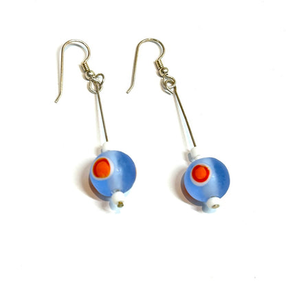 Dotted Marbl;e Earrings by Terry Nugent|3703