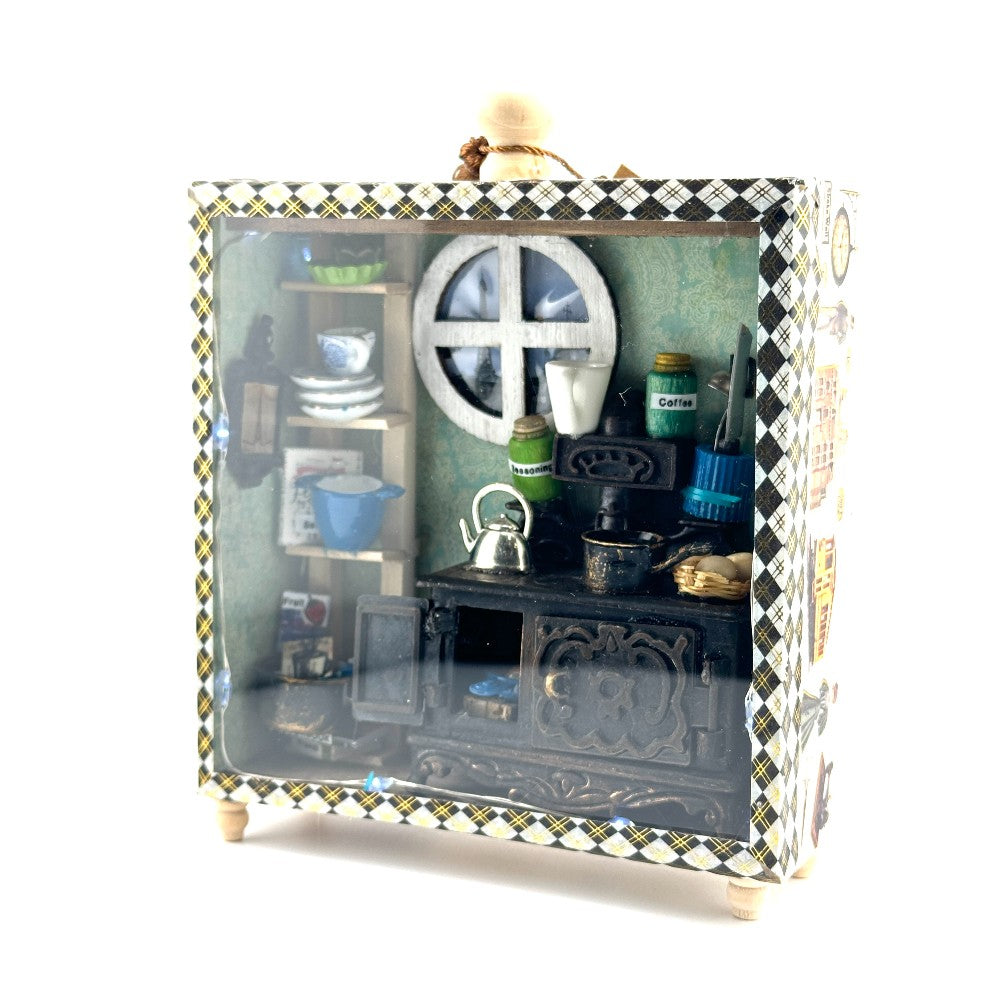 My Mini Cabin Kitchen #4 - by Kathleen Toledano|3454