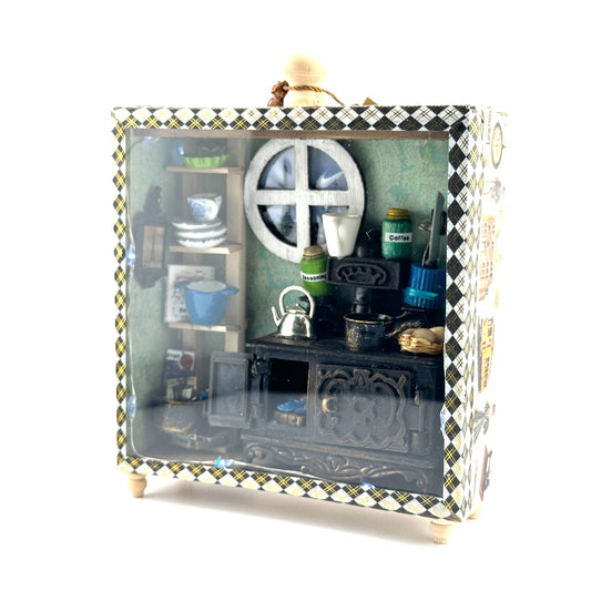 My Mini Cabin Kitchen #4 - by Kathleen Toledano|3454