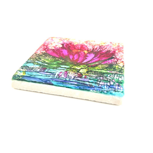 Waterlily Coaster- Made at Artem|4069