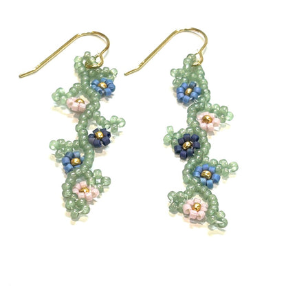 EARRINGS SB BRIGERTON FLORAL DANGLES - by Shelby Koester|3782