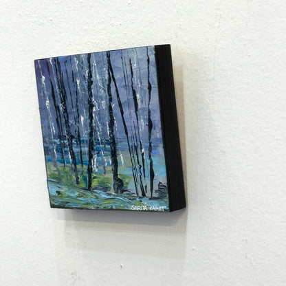 Blue Serenity  - Original Acrylic Painting - by Sarita Kamat Designs|5186