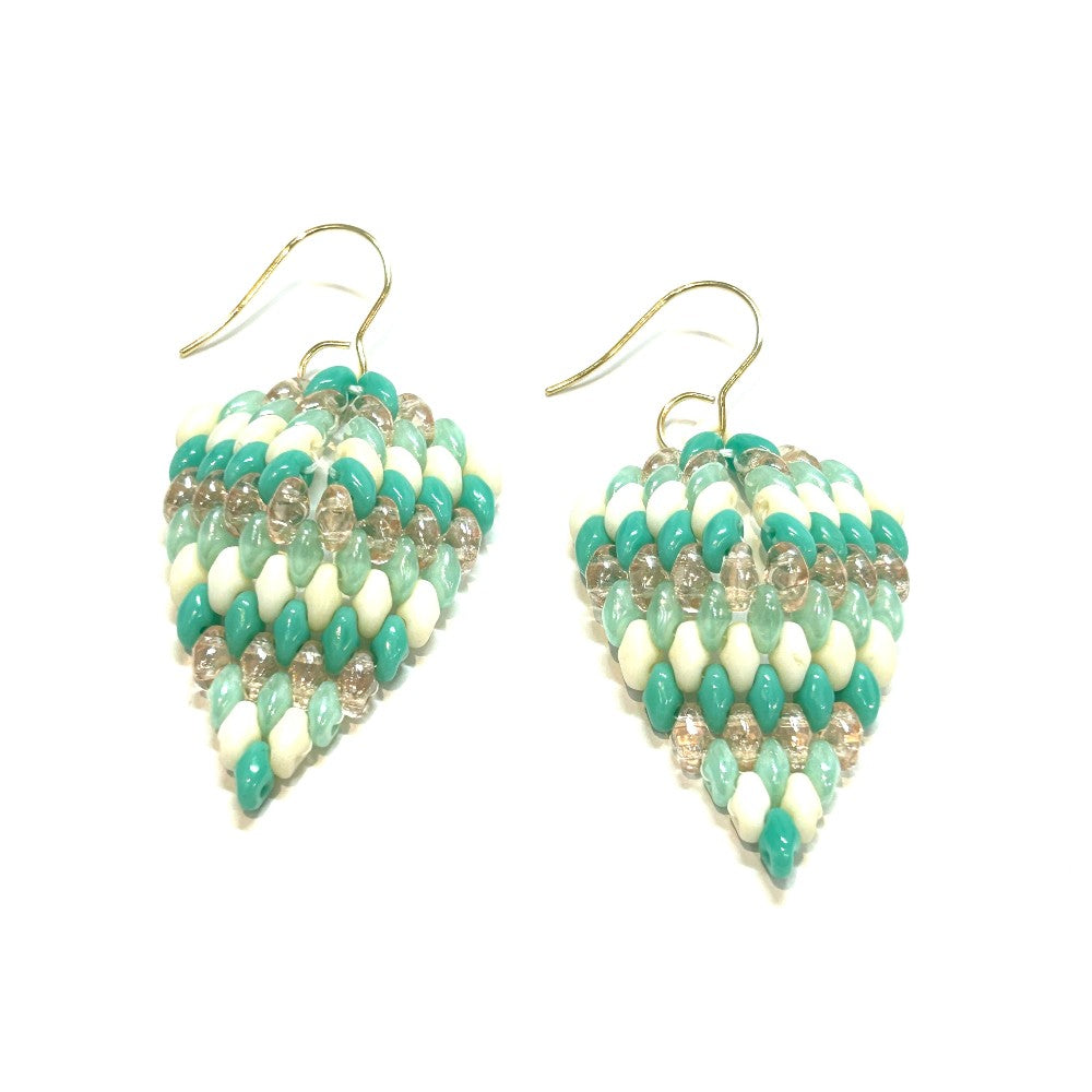 EARRINGS BLUSH/MINT/TURQ/CREAM TARA - By Shelby Koester|3772