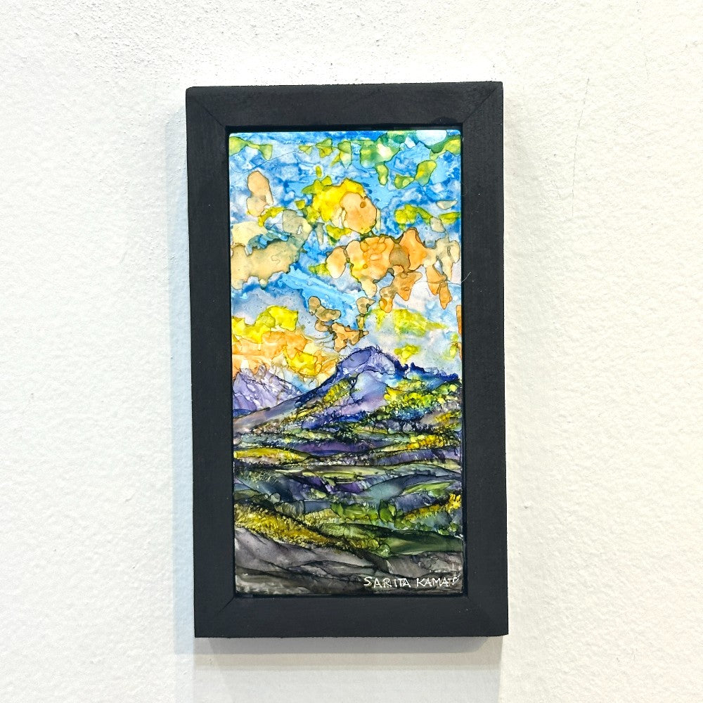 'Where The Mountains Dream ' by Sarita Kamat|3433