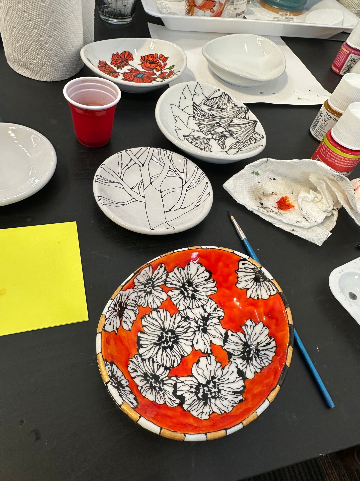 07-23-2025 - 5:00 pm to 7:00 pm - PAINT A TRINKET DISH & CANDLE HOLDER WORKSHOP with SARITA KAMAT