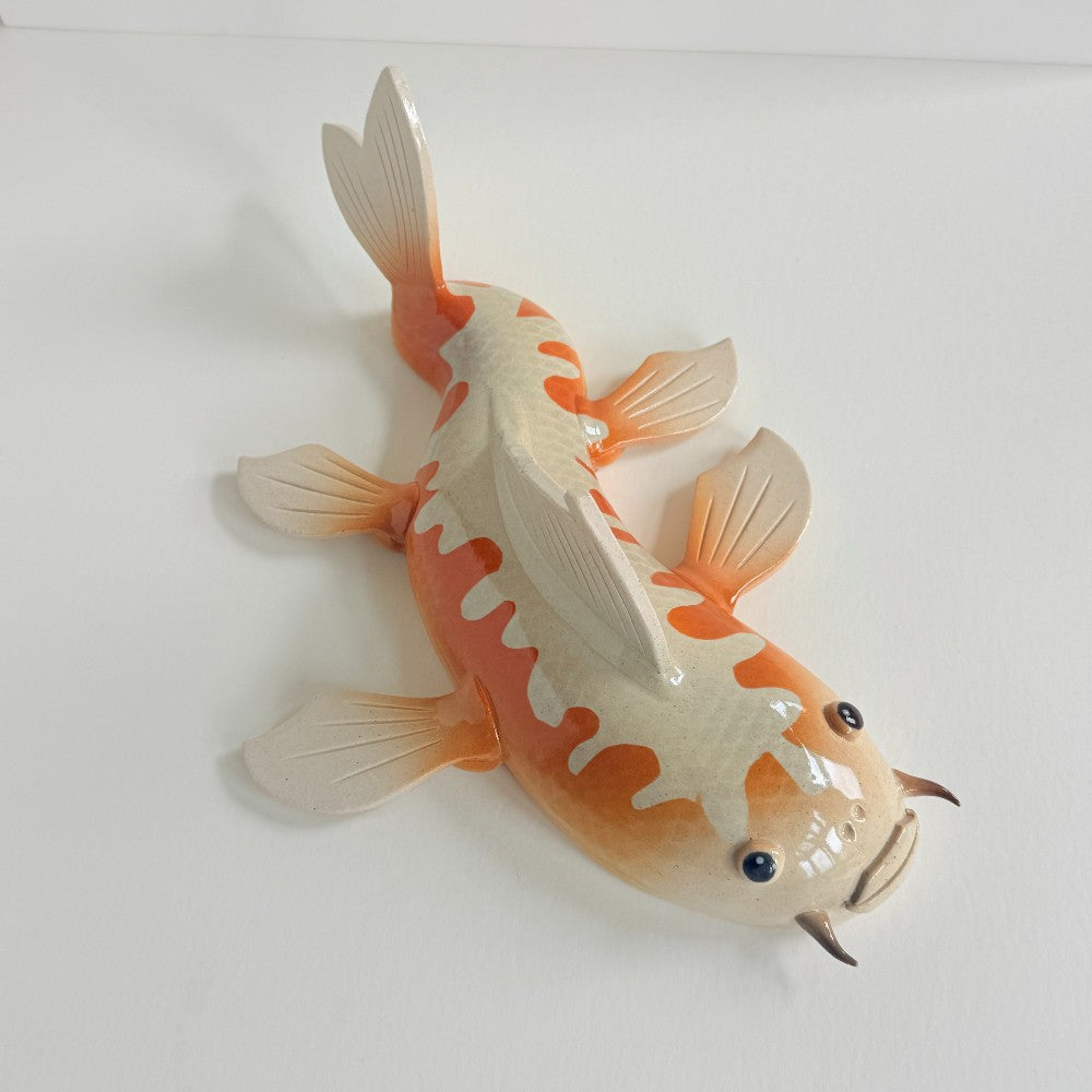 Orange Koi wall fish by Tim Mikus|5313