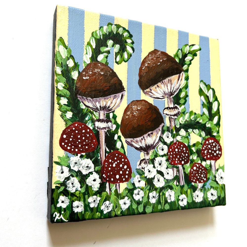 Mixed Button Blue 6x6 - by Emma Campbell|3912