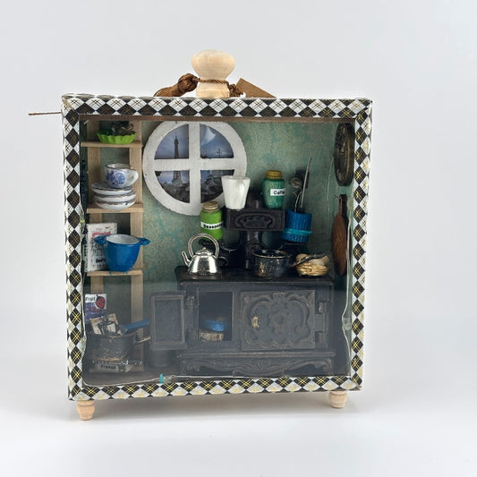 My Mini Cabin Kitchen #4 - by Kathleen Toledano|3453