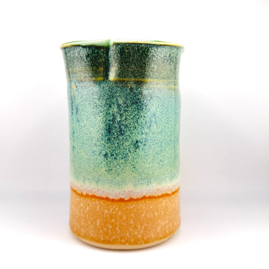 Handmade  Ceramic Vase / Utensil Holder #2 - by Frank Seter|3990
