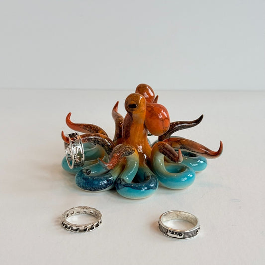 Octopus Ring Holder by Tim Mikus|5264