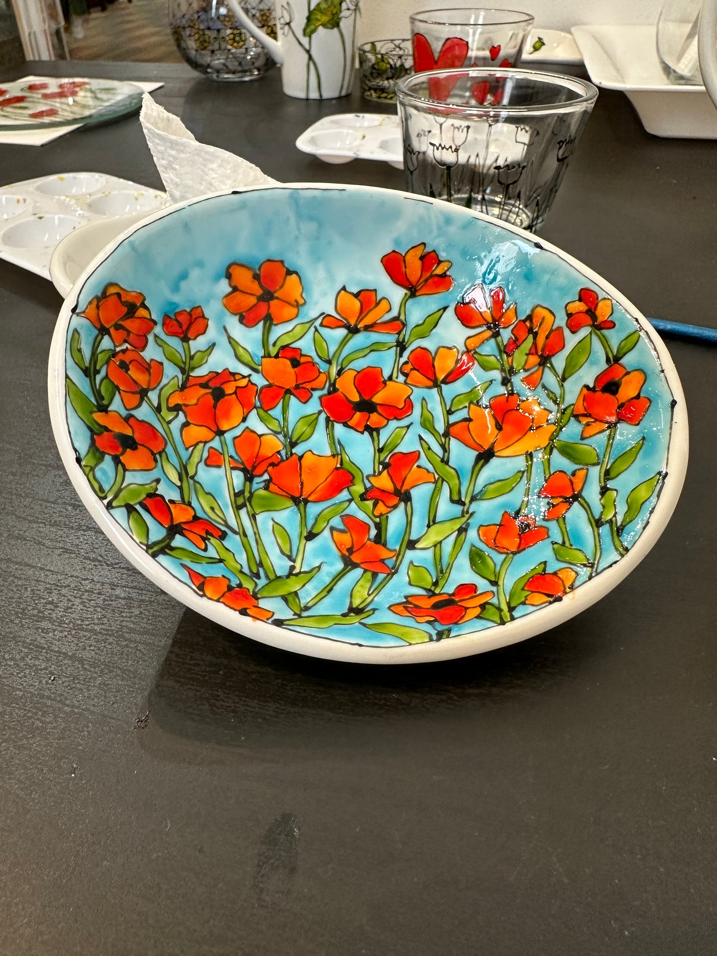 07-23-2025 - 5:00 pm to 7:00 pm - PAINT A TRINKET DISH & CANDLE HOLDER WORKSHOP with SARITA KAMAT