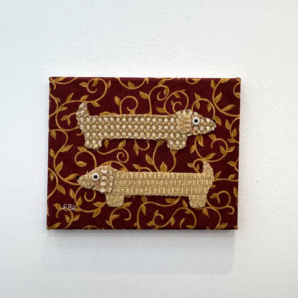 2 mini dachshunds #13 - by Erin Kennealy|3659