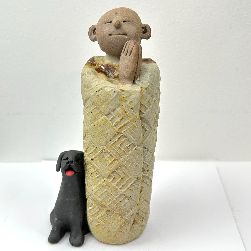 Jizo with Labrador - by Anne Maraviglia|4968