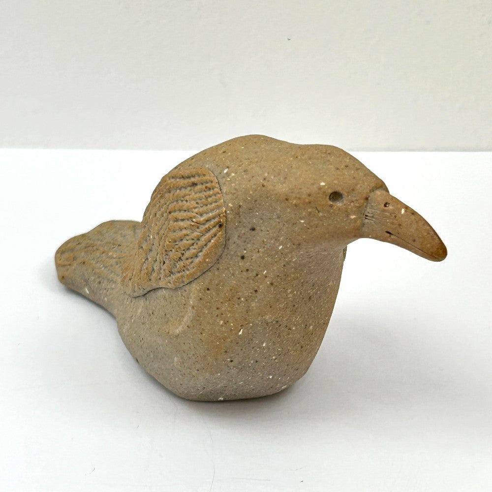 Ceramic Crow Sculpture - by Anne Maraviglia|4975