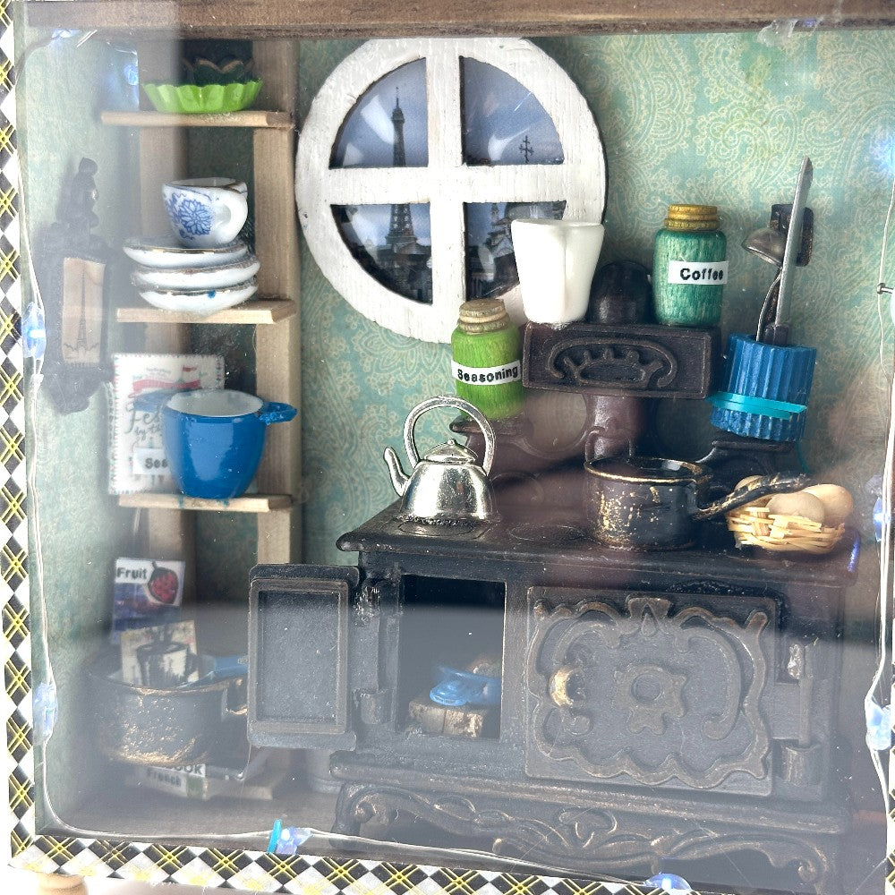 My Mini Cabin Kitchen #4 - by Kathleen Toledano|3455
