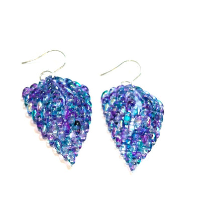 EARRINGS BLUE/PURPLE TARA|3776