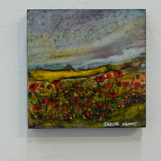 Whispers of the Poppies by Sarita Kamat Designs|5686