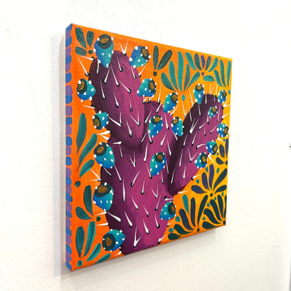 Purple Nopales - By Jaqui Almaguer|4244