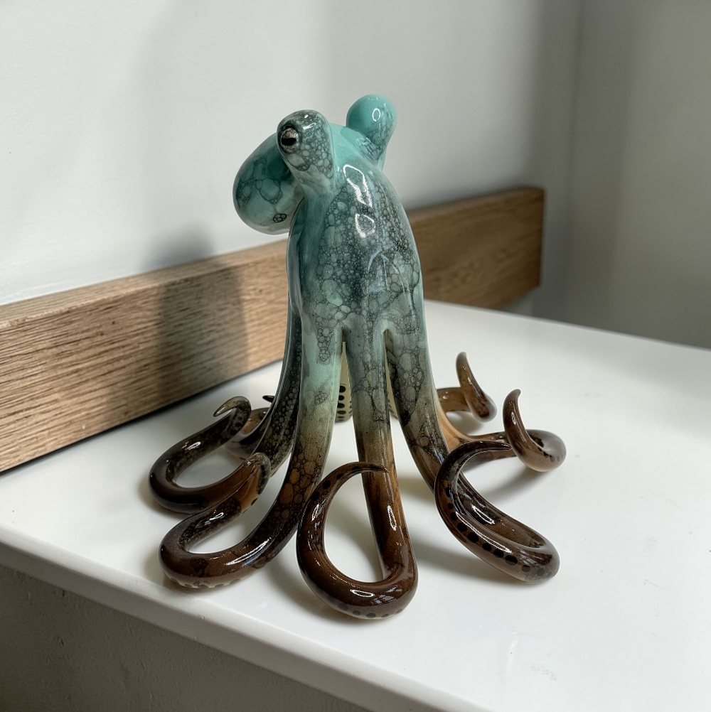 Tall octopus sculpture by Tim Mikus|3830