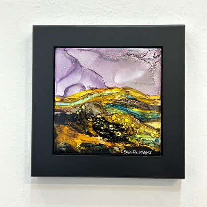 Horizon - Alcohol Ink Painting by Sarita Kamat Designs|5157