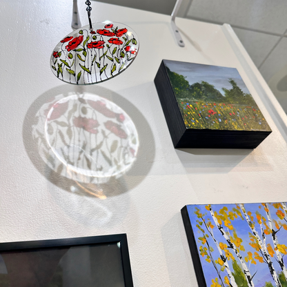 08-04-2025, 6:00 pm to 8:00 pm-  Make Your Own Suncatcher – Workshop with Sarita Kamat