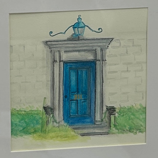 Blue Door - by Ahalya Mandana