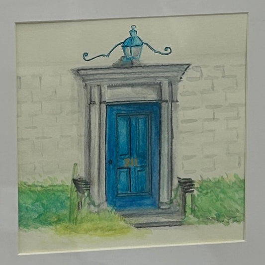 Blue Door - by Ahalya Mandana