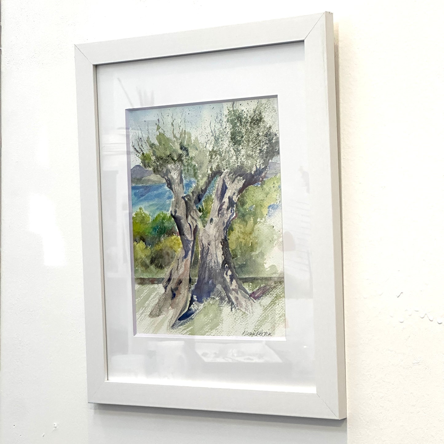 San Savino -Watercolor - by Diane Kotin