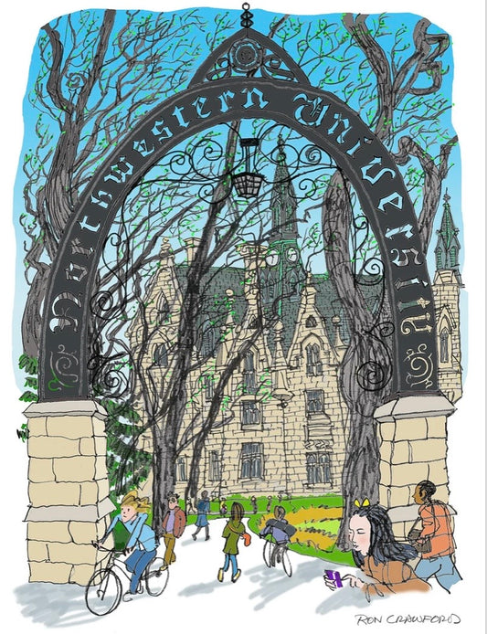 Northwestern University ARCH SPRING - By Ron Crawford