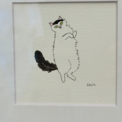 Roly Poly Cat - By Salil Kamat