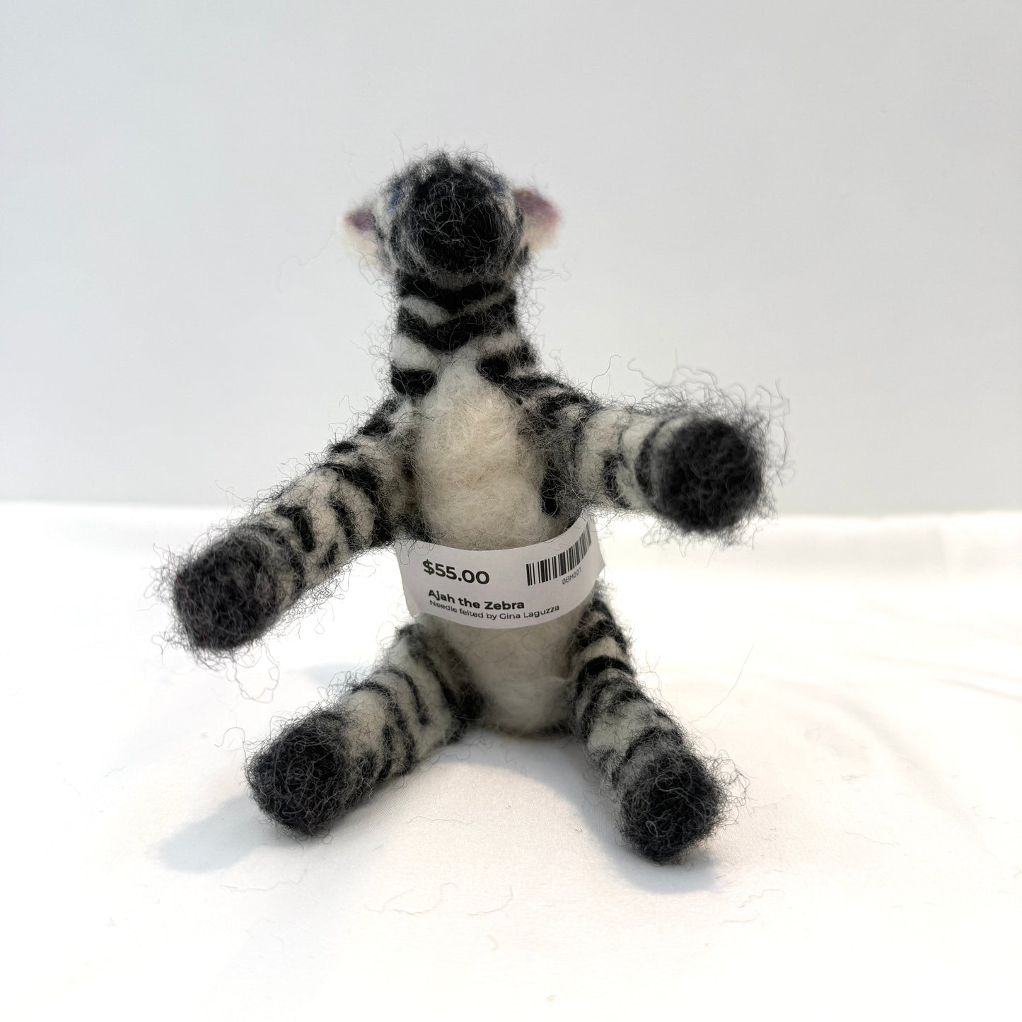 Ajah the Zebra - by Gina Laguzza